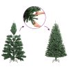 Artificial Slim Christmas Tree with Stand PVC – 120×38 cm