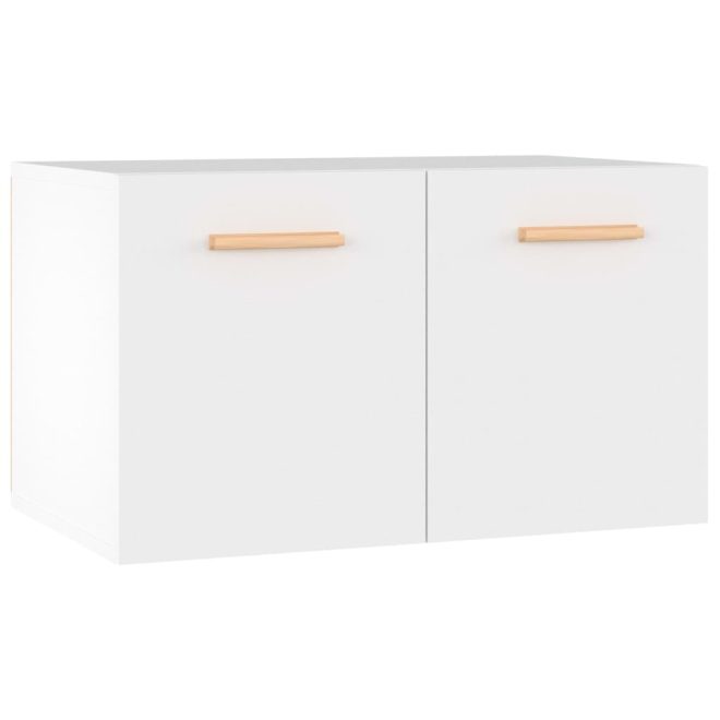 Wall Cabinet 60×36.5×35 cm Engineered Wood – White