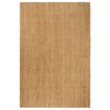 Rug Rectangular Natural Jute – 80×160 cm