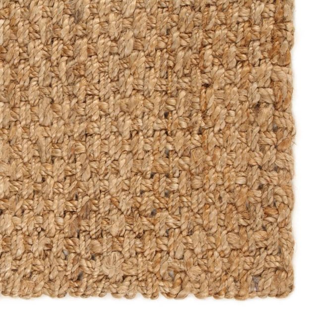 Rug Rectangular Natural Jute – 80×160 cm