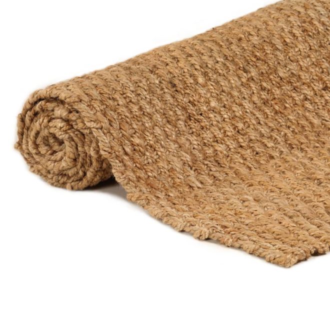 Rug Rectangular Natural Jute – 80×160 cm