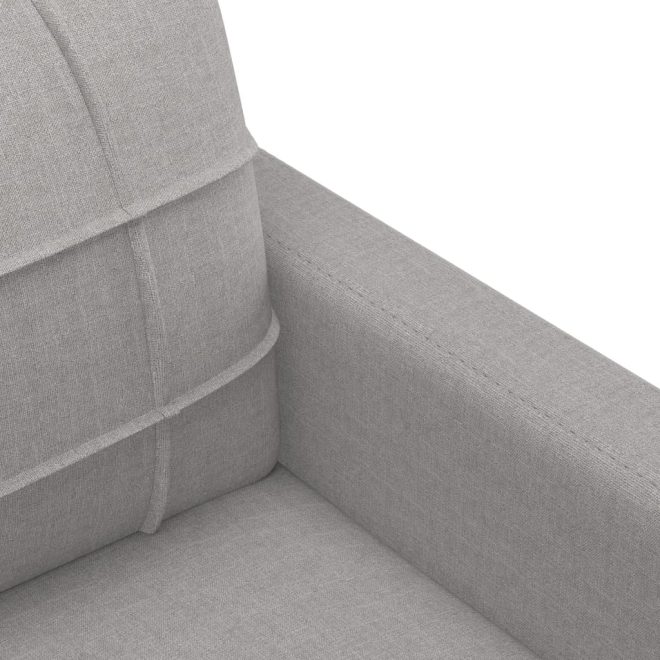 Cadia Sofa Chair Fabric – 78x77x80 cm, Light Grey