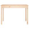 Dining Table Solid Wood Pine – 110x55x75 cm