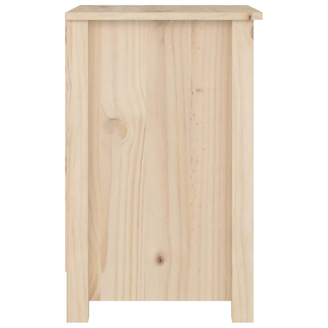 Buren Bedside Cabinets 2 pcs 40x35x55 cm Solid Wood Pine