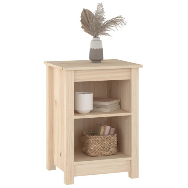 Buren Bedside Cabinets 2 pcs 40x35x55 cm Solid Wood Pine