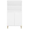 Highboard 60x36x110 cm Engineered Wood – White