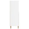 Highboard 60x36x110 cm Engineered Wood – White