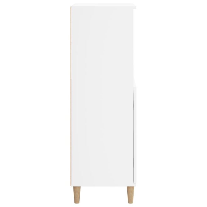 Highboard 60x36x110 cm Engineered Wood – White