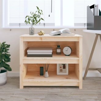 Book Cabinet Solid Wood Pine