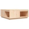 Coffee Table Solid Pine Wood – 100x101x40.5 cm