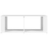 Coffee Table 100x50x36 cm Engineered Wood – White