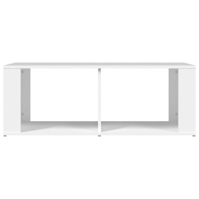 Coffee Table 100x50x36 cm Engineered Wood – White