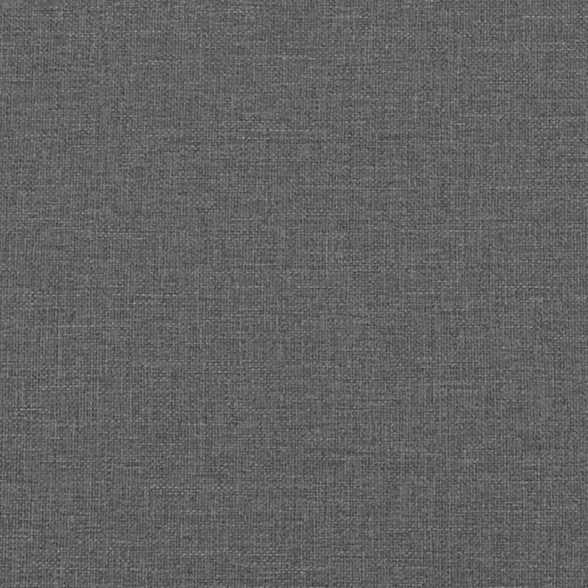 Bench 100x75x76 cm Fabric – Dark Grey