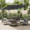 Double Top Cantilever Umbrella Anthracite 300×300 cm