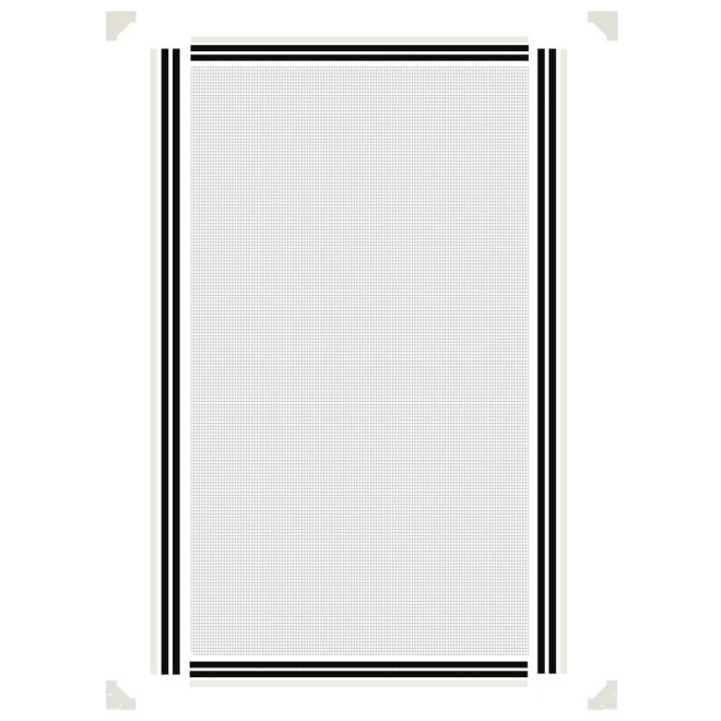 Magnetic Insect Screen for Windows White – 80×140 cm