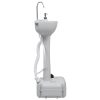 Portable Camping Toilet and Handwash Stand Set