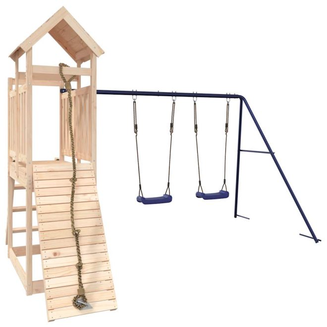 Outdoor Playset Solid Wood – Solid Pinewood