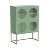 Buffet Sideboard Metal Cabinet – ELLA Green