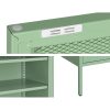 Buffet Sideboard Metal Cabinet – ELSA Green