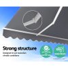 Retractable Folding Arm Awning Motorised Sunshade 3Mx2.5M Pearl Grey