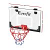 23″ Mini Basketball Hoop Backboard Door Wall Mounted Sports Kids Black