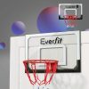 23″ Mini Basketball Hoop Backboard Door Wall Mounted Sports Kids Black