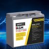 AGM Deep Cycle Battery 12V 25Ah Box Portable Solar Caravan Camping