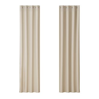 2X Blockout Curtains Blackout Window Curtain Eyelet