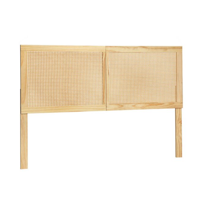 Bed Head Headboard Queen Rattan – RIBO Pine