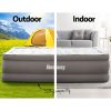 Air Mattress Queen Inflatable Bed 56cm Airbed Grey