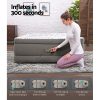 Air Mattress Queen Inflatable Bed 56cm Airbed Grey