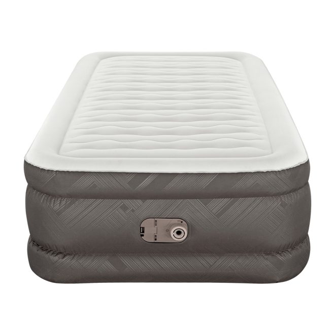 Air Mattress Single Inflatable Bed 46cm Airbed Grey