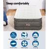 Air Mattress Single Inflatable Bed 46cm Airbed Grey