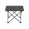 Folding Camping Table 40CM Roll Up Outdoor Picnic BBQ Aluminium Desk