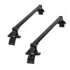 Universal Car Roof Racks Pod Aluminium Cross Bars Brackets 145cm Black