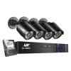 1080P CCTV Camera Home Security System DVR Outdoor HD Night Vision 4TB – 4