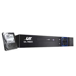 UL Tech 8 Channel CCTV Security Video Recorder – 4 TB