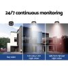 3MP Wireless CCTV Home Security System Outdoor IP Camera 8CH WiFi NVR – 4, Not Included