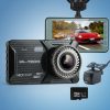 Dash Camera 1080P 4″ Front Rear Cam,Dash Camera 1080P 4″ Front Rear View Dual Cam Car DVR Reverse Recorder