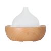 Aroma Aromatherapy Diffuser LED Oil Ultrasonic Air Humidifier Glass Wood