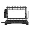 Dish Rack Expandable Drying Drainer Cutlery Holder Tray Kitchen 2 Tiers