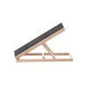 Dog Ramp 70cm Adjustable Height Wooden Steps Stairs For Bed Sofa Car Foldable