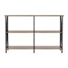 Console Table 120CM 3-tier Walnut Xiah