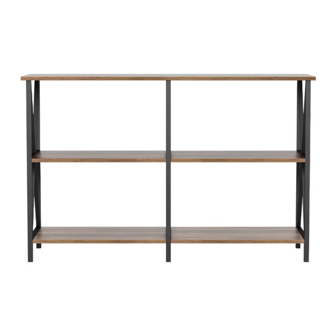 Console Table 120CM 3-tier Walnut Xiah