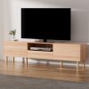 Entertainment Unit Stand TV Cabinet Storage Drawers Display Shelf 180CM