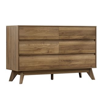 6 Chest of Drawers – XAVI Walnut