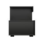 Greenock TV Cabinet Entertainment Unit Stand RGB LED Gloss Furniture 215cm – Black