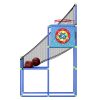 Arcade Basketball Games Electronic Scorer Basketball Hoop Shot Kid Indoor Toy