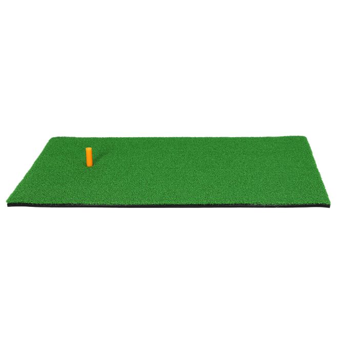 Golf Hitting Practice Mat Portable Driving Range Training Aid 80x60cm