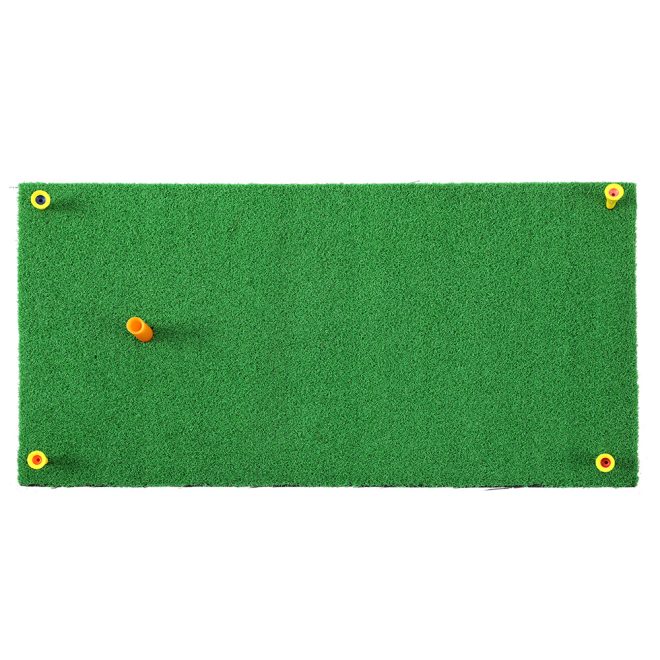 Golf Hitting Practice Mat Portable Driving Range Training Aid 60x30cm